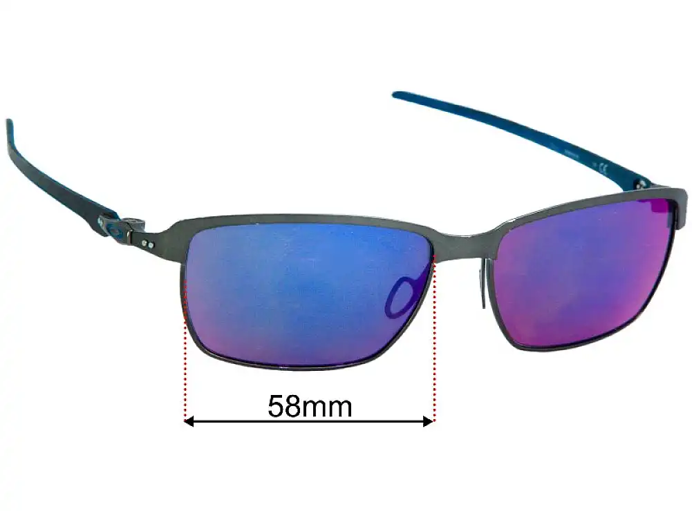 Oakley Tinfoil Carbon OO6018 58mm Replacement Lenses